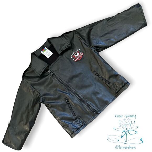 Peanuts Snoopy Motorcycle Style Jacket 4T - Picture 7 of 12